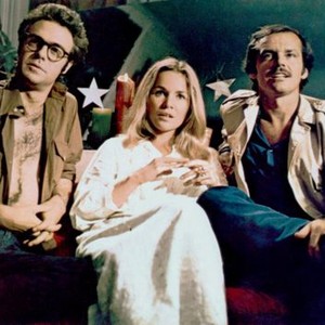 A SAFE PLACE, Phil Proctor, Tuesday Weld, Jack Nicholson, 1971