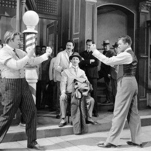ONE SUNDAY AFTERNOON, from left: Alan Hale Jr., Dennis Morgan, 1948