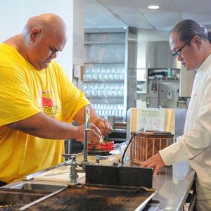 Hawaii Five-O, Taylor Wily (L), Masaharu Morimoto (R), 09/20/2010, ©CBS