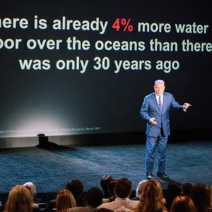 AN INCONVENIENT SEQUEL: TRUTH TO POWER, AL GORE, GIVING HIS UPDATED PRESENTATION IN HOUSTON, TEXAS, 2017. PH: JENSEN WALKER/© PARAMOUNT