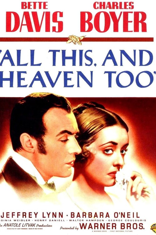 All This and Heaven Too poster