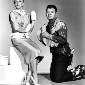 THE GROOM WORE SPURS, Ginger Rogers, Jack Carson, 1951