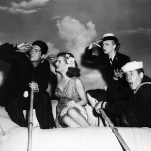 SAILOR BEWARE, Dean Martin, Corinne Calvet, Marion Marshall, Jerry Lewis, 1952
