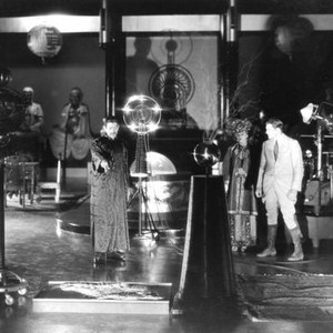 MASK OF FU MANCHU, Boris Karloff, Myrna Loy, Charles Starrett, 1932