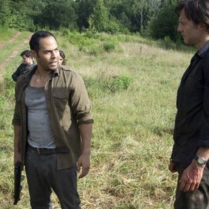 The Walking Dead, Jose Pablo Cantillo (L), David Morrissey (R), 10/31/2010, ©AMC