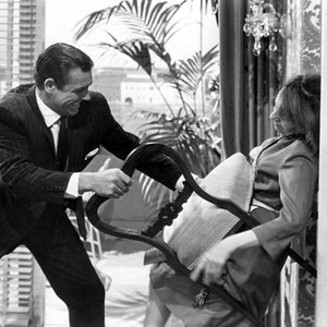 FROM RUSSIA WITH LOVE, Sean Connery, Lotte Lenya, 1963, chair