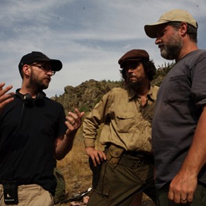 Director Steven Soderberg, Benicio Del Toro and executive producer Gregory Jacobs.