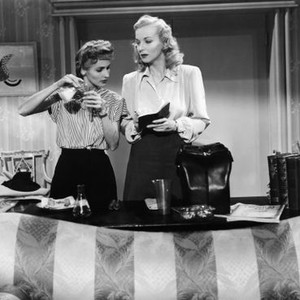 STRANGE IMPERSONATION, from left: Brenda Marshall, Hillary Brooke, 1946