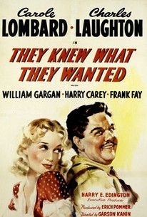 Poster for They Knew What They Wanted