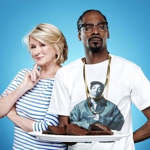 Martha Stewart (left) and Snoop Dogg