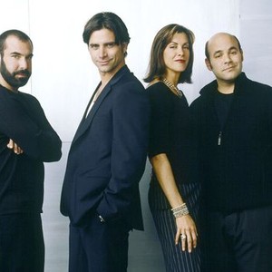 Rick Hoffman, John Stamos, Wendie Malick and Ian Gomez (from left)