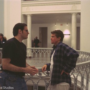 Director MARK WATERS (left) and producer ROBERT SIMONDS. photo 5