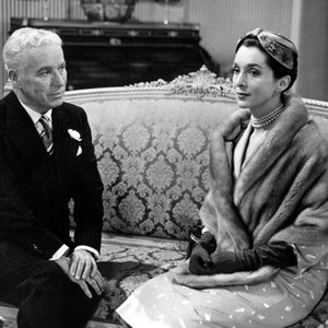 A KING IN NEW YORK, Charles Chaplin, Maxine Audley, 1957