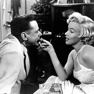 THE SEVEN YEAR ITCH, from left: Tom Ewell, Marilyn Monroe, 1955, TM and Copyright (c) 20th Century Fox Film Corp. All rights reserved.
