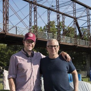 The Leftovers, Damon Lindelof (L), Tom Perrotta (R), 'I Live Here Now', Season 2, Ep. #10, 12/06/2015, ©HBOMR