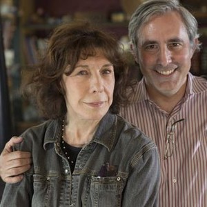GRANDMA, from left: Lily Tomlin, director Paul Weitz, on set, 2015. ph: Glen Wilson/©Sony Pictures Classics