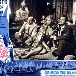 THE DEVIL'S HAND, Linda Christian, Robert Alda, 1962