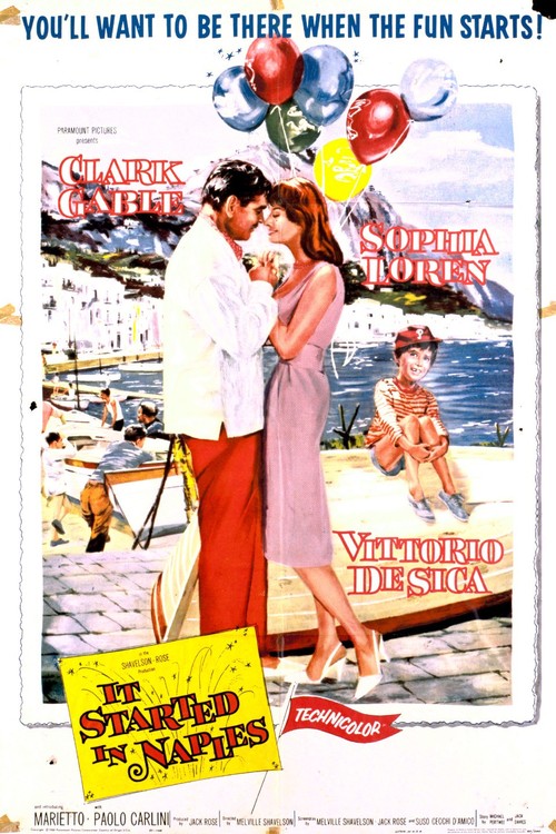 It Started in Naples poster