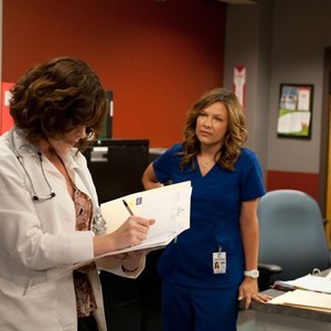 The Glades, Kayla Mae Maloney (L), Kiele Sanchez (R), 'Longworth's Anatomy', Season 3, Ep. #3, 06/17/2012, ©AETV