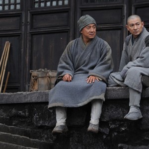 (L-R) Jackie Chan as Cook and Andy Lau as General Hou Jie in "Shaolin."