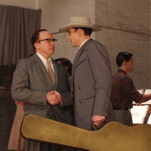 I SAW THE LIGHT, from left: Bradley Whitford, Tom Hiddleston as Hank Williams, 2015. ph: Sam Emerson/© Sony Pictures Classics