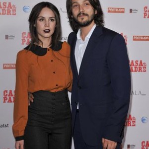 Diego Luna, Camila Sodi at arrivals for CASA DE MI PADRE Premiere, Grauman''s Chinese Theater, Hollywood, CA March 14, 2012. Photo By: Elizabeth Goodenough/Everett Collection