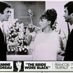 THE BRIDE WORE BLACK, (aka LA MARIEE ETAIT EN NOIR), unknown actor, Jeanne Moreau, Charles Denner, 1968
