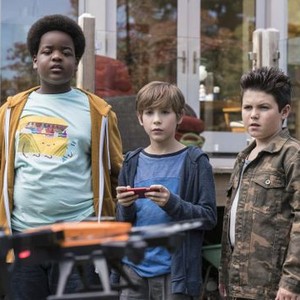 (from left) Lucas (Keith L. Williams), Max (Jacob Tremblay) and Thor (Brady Noon) in "Good Boys," written by Lee Eisenberg and Gene Stupnitsky and directed by Stupnitsky.