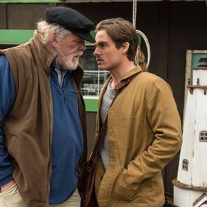 Gracepoint, Nick Nolte (L), Kevin Zegers (R), 'Episode Five', Season 1, Ep. #5, 10/30/2014, ©FOX