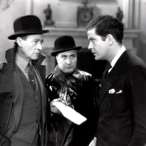 THE SECOND FLOOR MYSTERY, H.B. Warner (left), Grant Withers (right), 1930