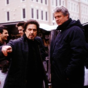 THE RECRUIT, Al Pacino, director Roger Donaldson on the set, 2003, (c) Walt Disney