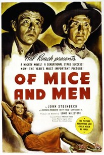 Poster for Of Mice and Men