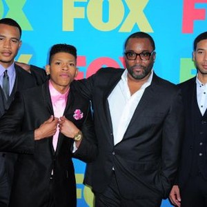 Trai Byers, Bryshere Gray, Lee Daniels, Jussie Smollet at arrivals for FOX 2014 Programming Presentation Fanfront Arrivals, Amsterdam Avenue at 74th Street, New York, NY May 12, 2014. Photo By: Gregorio T. Binuya/Everett Collection