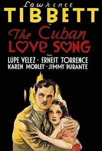 Poster for The Cuban Love Song