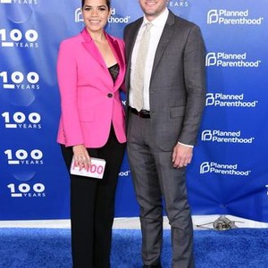 America Ferrera, Ryan Piers Williams at arrivals for Planned Parenthood 100th Anniversary Gala, Pier 36/South Street, New York, NY May 2, 2017. Photo By: Derek Storm/Everett Collection