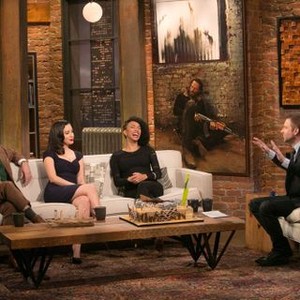 Talking Dead, Sonequa Martin, Paul F Tompkins, Crossed, Season 4, Ep. #7, 11/23/2014, ©AMC