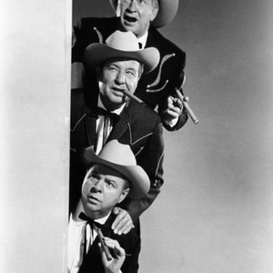 THE WHEELER DEALERS, from top, Chill Wills, Phil Harris, Charles Watts, 1963