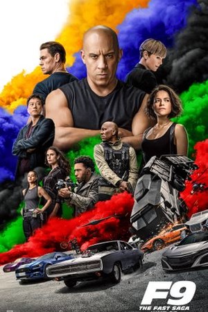 F9 The Fast Saga poster
