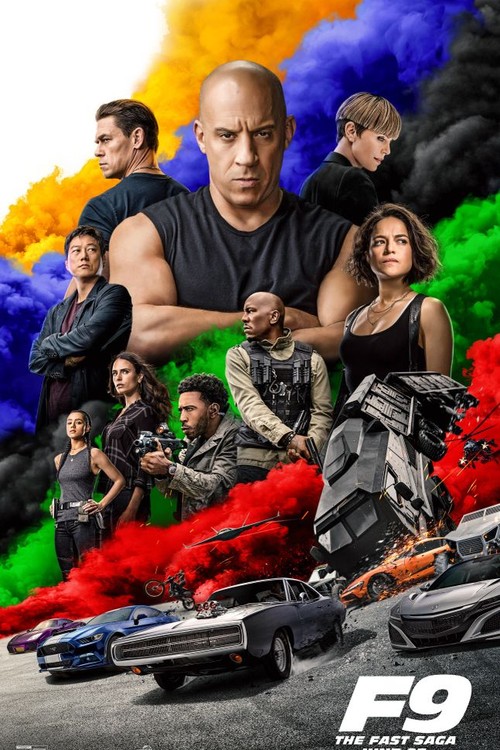 F9 The Fast Saga poster
