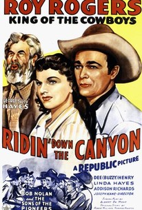 Poster for Ridin' Down the Canyon