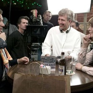 CHRISTMAS WITH THE KRANKS, Tim Allen, director Joe Roth, Jamie Lee Curtis on set, 2004, (c) Columbia