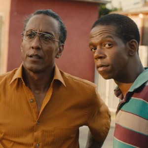 HUNTER GATHERER, from left: Andre Royo, George Sample III, 2016. ©The Orchard
