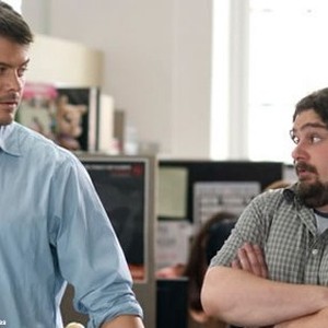 (L-R) Josh Duhamel as Nick and Bobby Moynihan as Puck in "When in Rome."