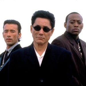 BROTHER, Claude Maki, 'Beat' Takeshi Kitano, Omar Epps, 2000, ©Sony Pictures Classics