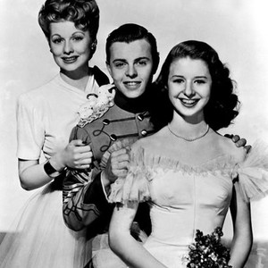 BEST FOOT FORWARD, Lucille Ball, Tommy Dix, Virginia Weidler, 1943