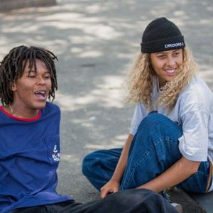 MID90S, (L TO R): NA-KEL SMITH, OLAN PRENATT, 2018. PH: TOBIN YELLAND/© A24