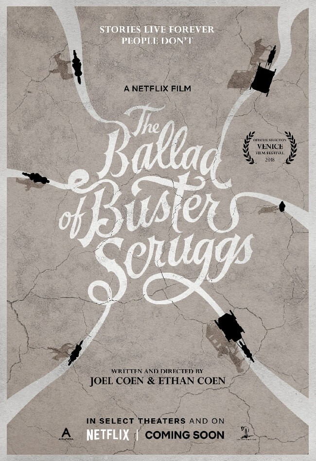 Hear The Ballad of Buster Scruggs original soundtrack by Carter