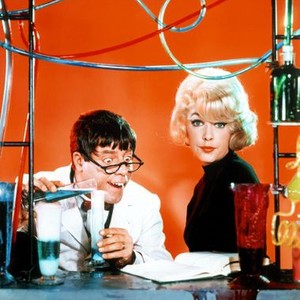 THE NUTTY PROFESSOR, (from left): Jerry Lewis, Stella Stevens, 1963