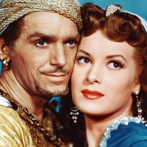 SINBAD THE SAILOR, from left: Douglas Fairbanks Jr., Maureen O'Hara, 1947