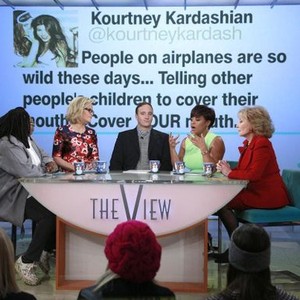 The View, from left: Whoopi Goldberg, Jenny McCarthy, Jay Mohr, Sherri Shepherd, Barbara Walters, 'Season 17', ©ABC